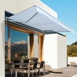 Outsunny Toldo Manual Plegable De Aluminio Ángulo Ajustable Con Manivela Para Exterior Balcón Jardín Terraza 3x2,5m Blanco 13 Outsunny Toldo Manual Plegable De Aluminio Ángulo Ajustable Con Manivela Para Exterior Balcón Jardín Terraza 3x2,5m Blanco -OUTSUNNY TIENDA b8d3afd1d5d14c2a47570330467c926ae2eeeb19 7f149626dde34d40af631ce751f5831c