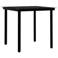Juego De Comedor De Exterior De 3 Piezas Negro VidaXL 12 Juego De Comedor De Exterior De 3 Piezas Negro VidaXL -OUTSUNNY TIENDA bbed666c9149db70e78f10bc9f350dd9951793e8 7bc6288ecf3847d7ad23bb7b2f25e903