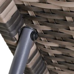 Outsunny Conjunto De 2 Tumbonas De Ratán De Jardín Con Cojines Acolchados Respaldo Ajustable En 5 Posiciones 2 Ruedas Y Tela Extraíble Lavable 67x196x51 Cm Gris -OUTSUNNY TIENDA bf0cab74172c418f67df2a269bd1974e7409cae7 095bfab9f88849d49472d61ea31387d8