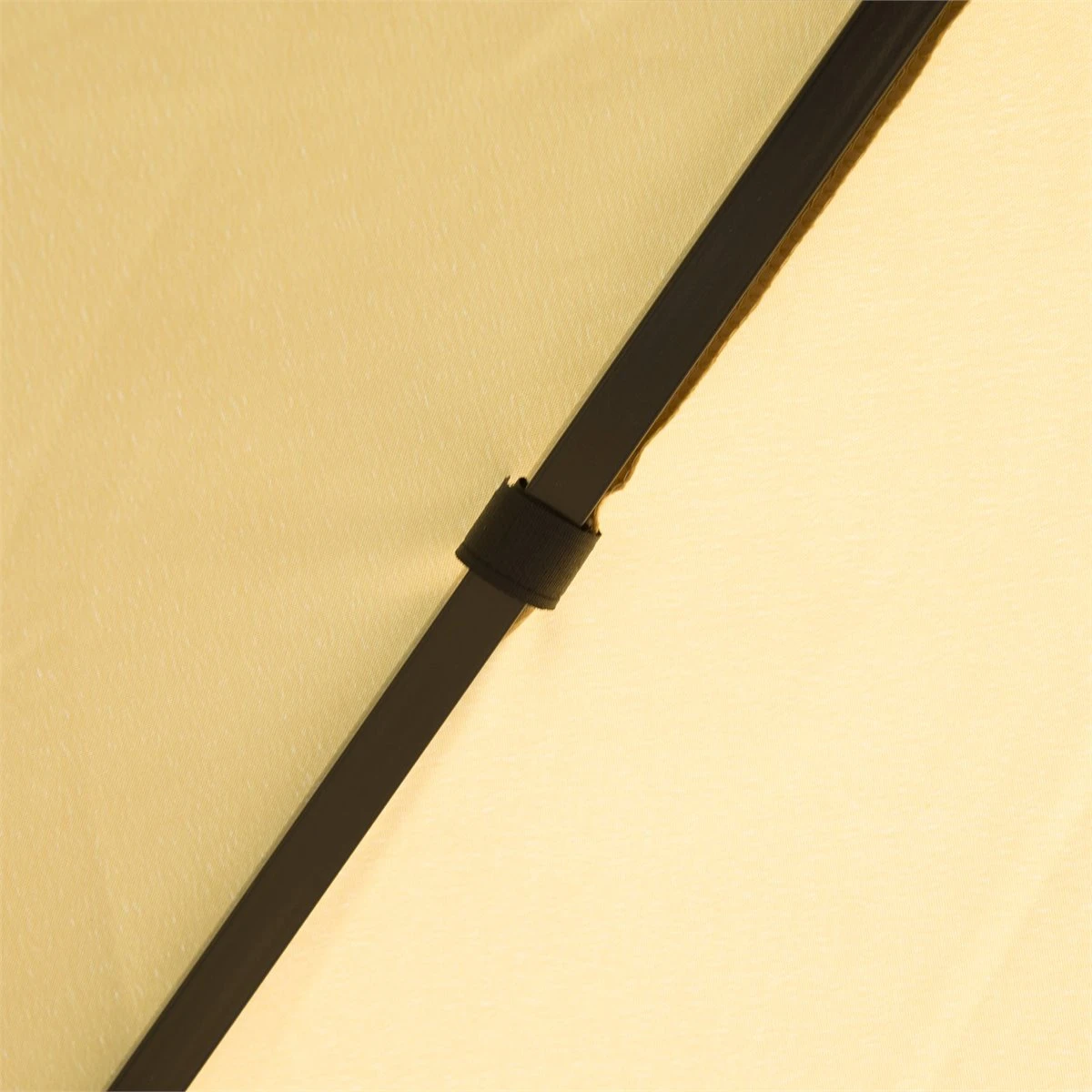 Outsunny Cenador De Jardín 300x300x280 Cm Carpas Para Exterior Grandes Doble Techo Con Mosquitera Y Piquetas Para El Suelo Fácil De Drenar Poliéster Acero Beige 12 Outsunny Cenador De Jardín 300x300x280 Cm Carpas Para Exterior Grandes Doble Techo Con Mosquitera Y Piquetas Para El Suelo Fácil De Drenar Poliéster Acero Beige - Imagen 10