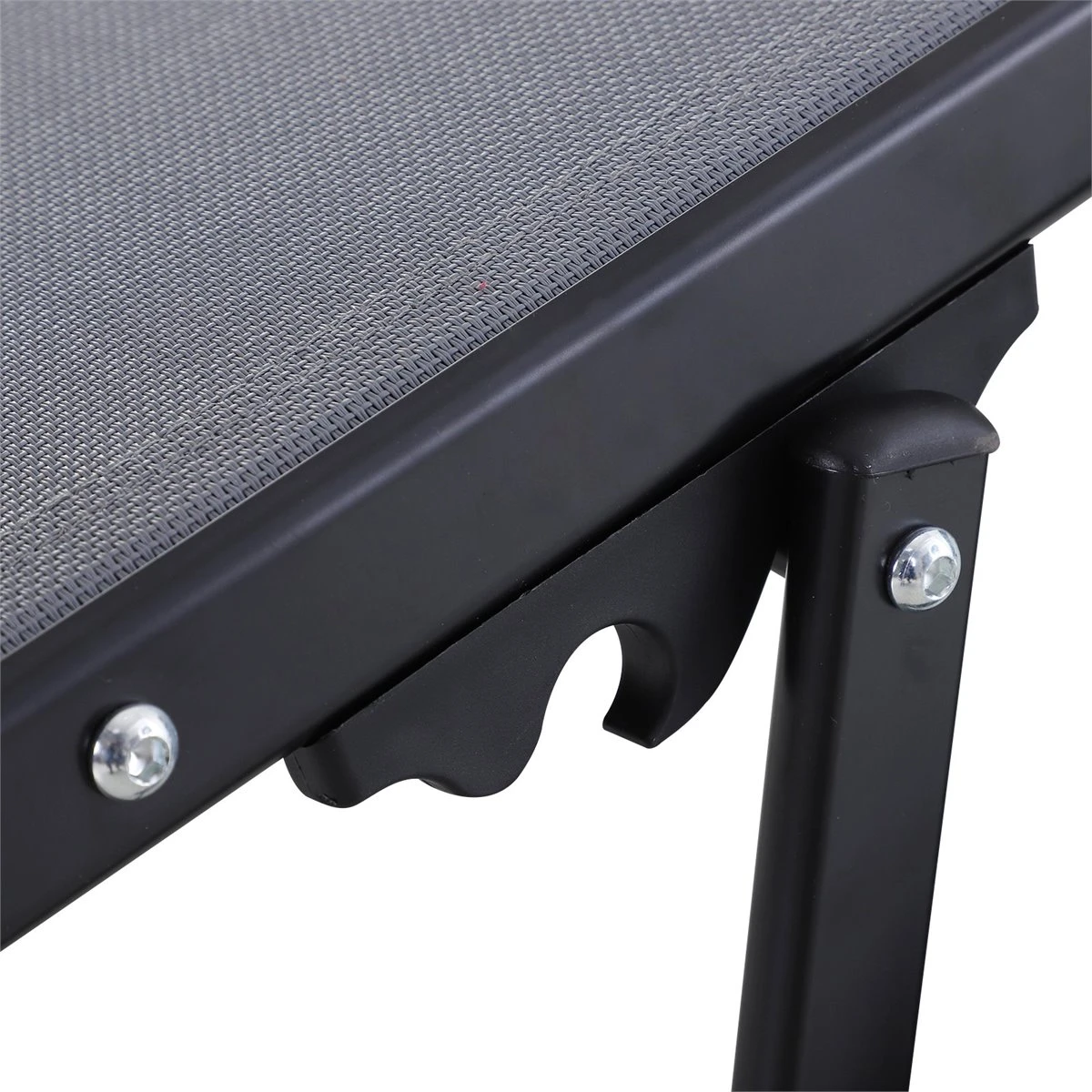 Outsunny Tumbona De Jardín Aluminio Reclinable Con Respaldo Ajustable De 5 Niveles Reposapiés Regulable Y Reposacabezas Extraíble Para Terraza Balcón Exterior 66x152x81 Cm Gris 11 Outsunny Tumbona De Jardín Aluminio Reclinable Con Respaldo Ajustable De 5 Niveles Reposapiés Regulable Y Reposacabezas Extraíble Para Terraza Balcón Exterior 66x152x81 Cm Gris - Imagen 9