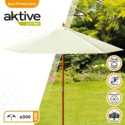 Sombrilla Para Jardín Hexagonal Ø300 Cm Con Mástil De Madera Aktive Garden 10 Sombrilla Para Jardín Hexagonal Ø300 Cm Con Mástil De Madera Aktive Garden -OUTSUNNY TIENDA c1a2440bcc9348929cf14581d6fa1ce9bbefdb3e d82c0fe5d7cc49cdae501781bd4f1fb3