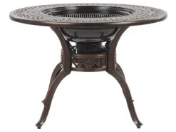 Mesa De Jardín De Metal Marrón Oscuro/beige ⌀ 105 Cm MANFRIA -OUTSUNNY TIENDA c1a56bb8d3b5bea75ef729526aecd9f95f628327 bc71189f9b214e58bd48d4fdb5d37366