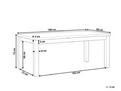 Mesa De Comedor De Cemento Reforzado Gris/madera Clara 180 X 90 Cm OSTUNI -OUTSUNNY TIENDA c31cc8f5f23b677dc7610cfb1979763fae636e98 c7bc5bb5d25c4992a814fb70c798c9ff