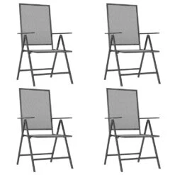 Juego De Comedor De Jardín 5 Piezas Acero Gris Antracita VidaXL -OUTSUNNY TIENDA c40f4d56cac331712af52953b19ac1e684c3449b 9b1e7bb5d05541ae849ec409b10dce01