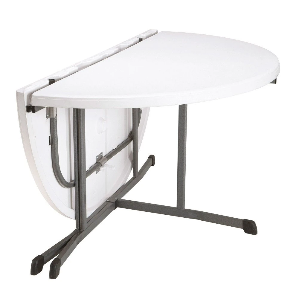 Mesa Redonda Plegable Blanco LIFETIME Ø152 X 75,5 Cm 9 Mesa Redonda Plegable Blanco LIFETIME Ø152 X 75,5 Cm - Imagen 7