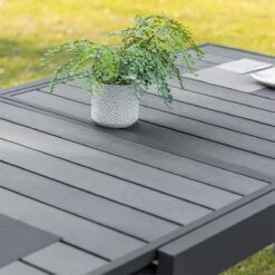 Outsunny Mesa De Jardín Extensible De Aluminio Mesa De Comedor Para Exterior Para 4-6 Personas Carga Max. 70 Kg Para Patio Terraza Balcón 90-180x90x73 Cm Gris 11 Outsunny Mesa De Jardín Extensible De Aluminio Mesa De Comedor Para Exterior Para 4-6 Personas Carga Max. 70 Kg Para Patio Terraza Balcón 90-180x90x73 Cm Gris -OUTSUNNY TIENDA c4d186add460ed13b4c2950ac784b1606e398da6 ef8d25b4e7964279b1c75a9c4c4a2c05