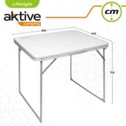 Mesa Plegable Camping Aktive Blanca -OUTSUNNY TIENDA c52c05c2a2d10cfda2791b4c6392207e894c74a0 9c02574d73124fc4b730ca91df7f9d5c