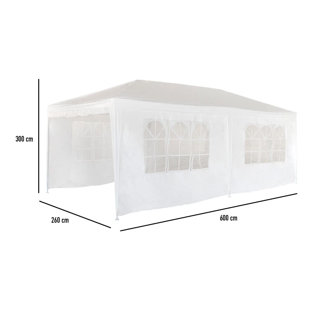 Carpa Plegable Aktive Garden Polietileno Color Blanco 11 Carpa Plegable Aktive Garden Polietileno Color Blanco - Imagen 9