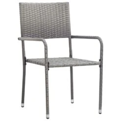 Juego De Comedor De Jardín De 3 Piezas Gris VidaXL 11 Juego De Comedor De Jardín De 3 Piezas Gris VidaXL -OUTSUNNY TIENDA cd0c5142706c875654b7ca85bede18624c14ddae 1fa3e63a704f42708656950a931f62a0