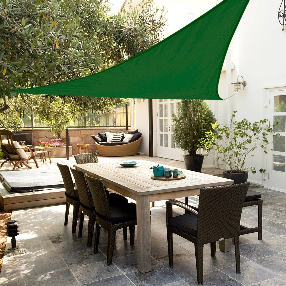 Toldo Vela Triangular Aktive Garden Verde 4 Toldo Vela Triangular Aktive Garden Verde - Imagen 2