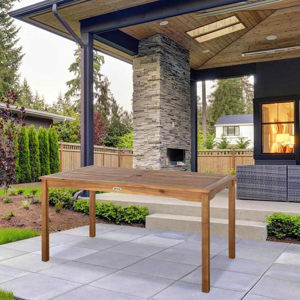 Mesa Jardín Madera Acacia Aktive Garden 7 Mesa Jardín Madera Acacia Aktive Garden - Imagen 5