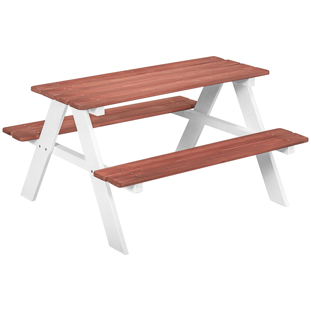 Outsunny Juego De Mesa Y 2 Bancos Infantiles De Madera Mesa De Picnic Para Niños De 3-8 Años Para Jardín Patio Terraza 89x79x50 Cm Marrón 3 Outsunny Juego De Mesa Y 2 Bancos Infantiles De Madera Mesa De Picnic Para Niños De 3-8 Años Para Jardín Patio Terraza 89x79x50 Cm Marrón