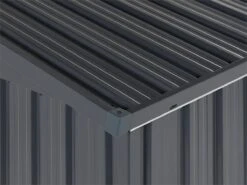 Cobertizo De Jardín De Metal Gris Grafito 134 Cm MOENA -OUTSUNNY TIENDA ceaff420bba3b62243eae8f163370517519d4f53 4bfb274e3b884d66a59c600512aea2bb