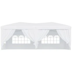 Outsunny Carpa Plegable En Acordeon 4 Paneles Laterales 2 Cortinas +Bolsa Transporte 5,91x2,97x2,55 M Blanco 14 Outsunny Carpa Plegable En Acordeon 4 Paneles Laterales 2 Cortinas +Bolsa Transporte 5,91x2,97x2,55 M Blanco -OUTSUNNY TIENDA cee745c3a81cb1bbb98d259078e3ecbd20dd1680 12501e721ad94ca9b03837130fb845d2