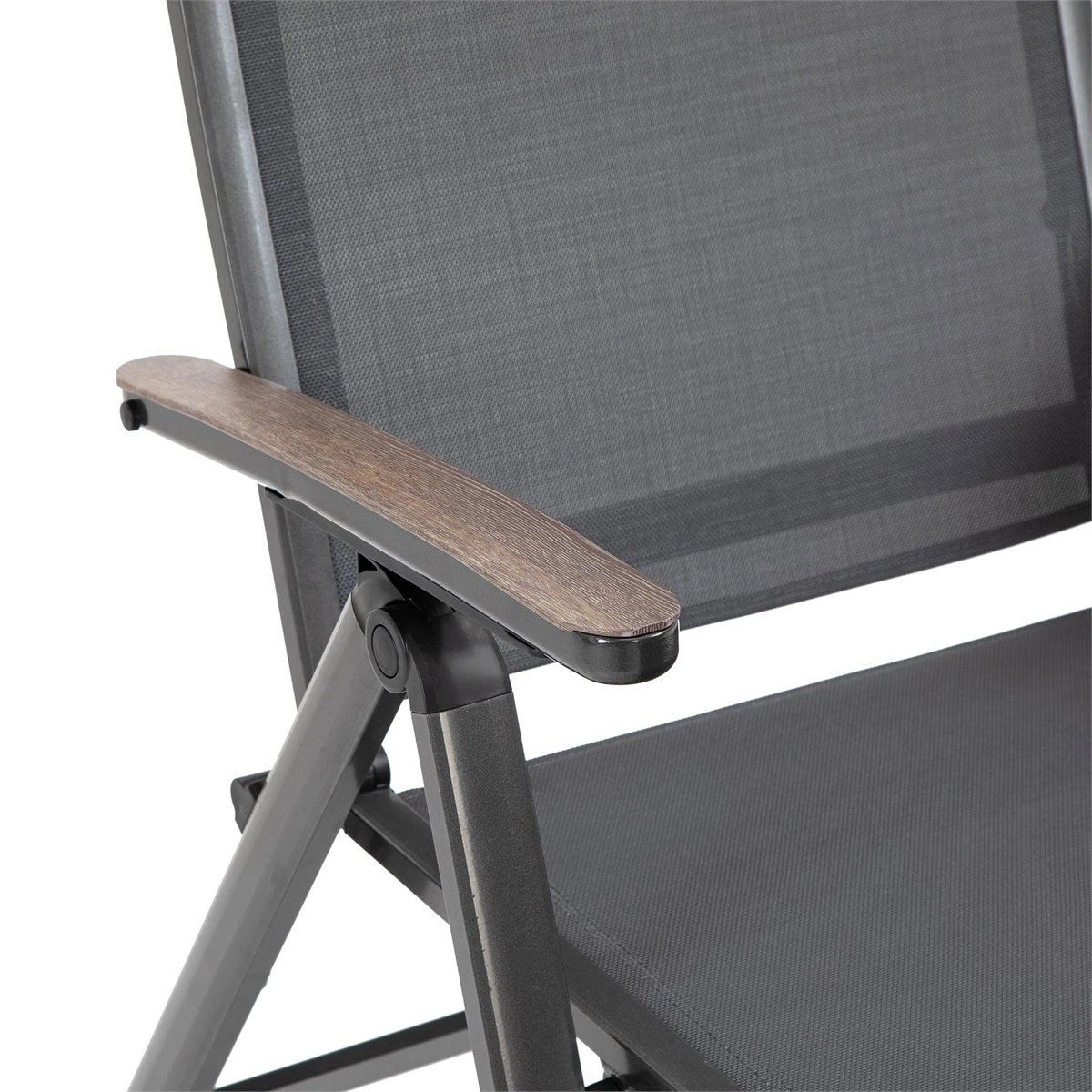 Outsunny Tumbona De Jardín Relinable Tumbona Plegable De Aluminio Con Respaldo Ajustable En 5 Posiciones Para Terraza Piscina Exterior Carga Máx. 150 Kg 69x140x107 Cm Gris 10 Outsunny Tumbona De Jardín Relinable Tumbona Plegable De Aluminio Con Respaldo Ajustable En 5 Posiciones Para Terraza Piscina Exterior Carga Máx. 150 Kg 69x140x107 Cm Gris - Imagen 8