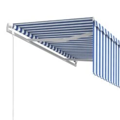 Toldo Automático Retráctil Con Persiana Azul Y Blanco 3x2,5m VidaXL 12 Toldo Automático Retráctil Con Persiana Azul Y Blanco 3x2,5m VidaXL -OUTSUNNY TIENDA d19ace9b7f84e64e2def786339ad10e45105495d 656e6098edfe4cc8aa2213c68c49dfd4