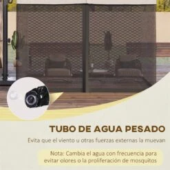 Outsunny Mosquitera Para Sombrilla Mosquitera Para Aire Libre Para Paraguas 300x300x240 Cm Red Para Sombrilla De Malla De Patio Con Cremallera Negro 16 Outsunny Mosquitera Para Sombrilla Mosquitera Para Aire Libre Para Paraguas 300x300x240 Cm Red Para Sombrilla De Malla De Patio Con Cremallera Negro -OUTSUNNY TIENDA d1b9008b90ecf31c7bf73a165ebd0ef291d13b63 9e21e44e0b8a47c4aee6dd759ccee269