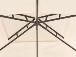 Cenador De Metal Beige/negro 240 Cm NARO 17 Cenador De Metal Beige/negro 240 Cm NARO -OUTSUNNY TIENDA d499a88b167ed8980fb40a3410359511f891bead cddbf09e9b5d4303baeed7cf7379940d