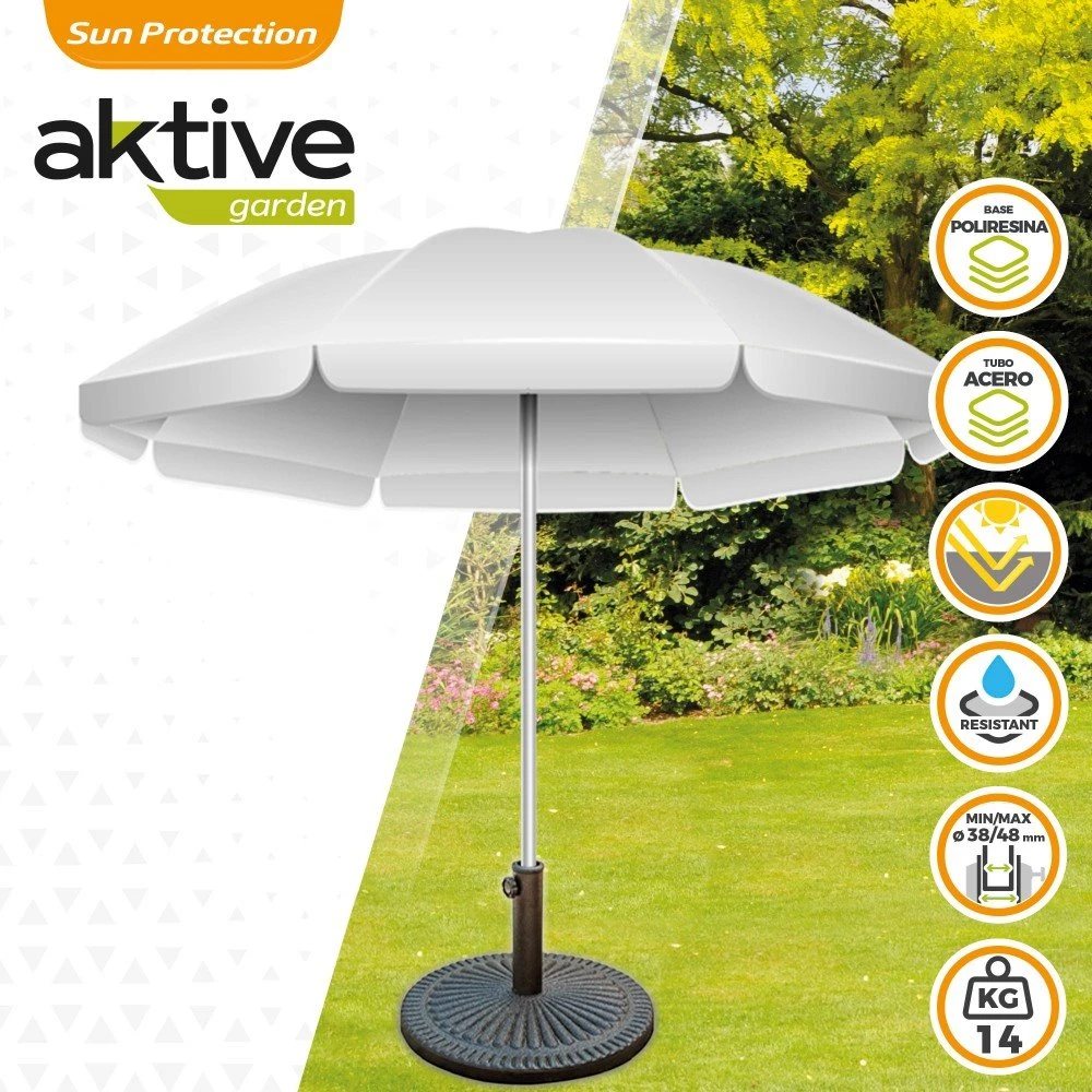 Base Sombrilla Poliresina Aktive Garden Circular 4 Base Sombrilla Poliresina Aktive Garden Circular - Imagen 2