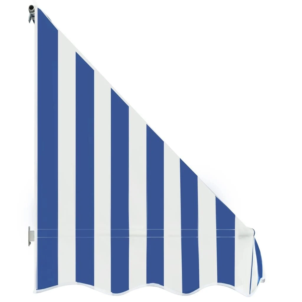 Toldo Para Bar 300x120 Cm Azul Y Blanco VidaXL 6 Toldo Para Bar 300x120 Cm Azul Y Blanco VidaXL - Imagen 4