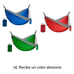 Acomoda Textil – Hamaca Colgante Portátil 270x140 Cm, Resistente, Cómoda, Fresca Y Transpirable. Hamaca De Exterior Práctica, Ligera Para Jardín, Balcón, Camping, Playa Y Viaje. (Modelo B) -OUTSUNNY TIENDA d8150e19b0a8db427645b744155acf74439b1234 0aeb7425589d47cf8916b160104d4e1e