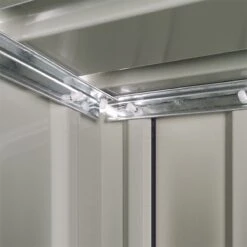 Outsunny Caseta De Jardín 1,07 M² 142x84x189 Cm Cobertizo Exterior De Acero Galvanizado Con Puerta Cerradura Y Orificios De Drenaje Para Almacenamiento De Herramientas Verde -OUTSUNNY TIENDA d9352d6a7a1ddc3013efe4a23fc5270283557692 cda87f9760214380a3bdc697b98dcbf7