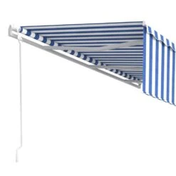 Toldo Automático Retráctil Con Persiana 6x3 M Azul Y Blanco VidaXL -OUTSUNNY TIENDA da5d7049ab8696f2bd467df00a140303c3e49aeb 35173b739e3945699390c3dc1db3b0c8