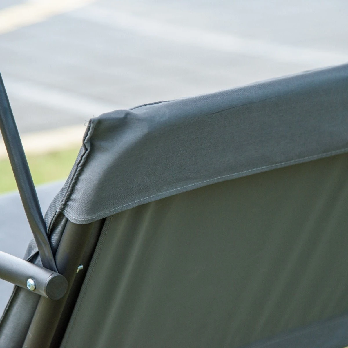 Outsunny Columpio Balancín De Jardín Exterior De 3 Plazas Con Cojín Techo Ajustable Y Marco De Acero Para Balcón Terraza Patio Carga Máx. 200 Kg 172x110x153 Cm Gris 12 Outsunny Columpio Balancín De Jardín Exterior De 3 Plazas Con Cojín Techo Ajustable Y Marco De Acero Para Balcón Terraza Patio Carga Máx. 200 Kg 172x110x153 Cm Gris - Imagen 10