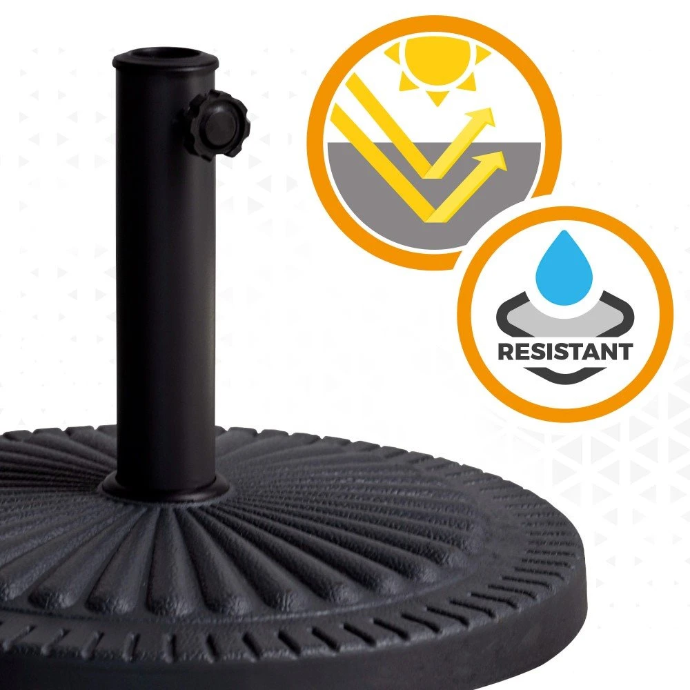 Base Sombrilla Poliresina Aktive Garden Circular 7 Base Sombrilla Poliresina Aktive Garden Circular - Imagen 5