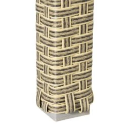 Outsunny Conjunto De Muebles De Comedor Para Jardín 7 Piezas 1 Mesa De Vidrio Y 6 Sillas De Ratán Con Respaldo Transpirable Y Cojines Acolchados Para Terraza Exterior Gris Y Natural 15 Outsunny Conjunto De Muebles De Comedor Para Jardín 7 Piezas 1 Mesa De Vidrio Y 6 Sillas De Ratán Con Respaldo Transpirable Y Cojines Acolchados Para Terraza Exterior Gris Y Natural -OUTSUNNY TIENDA ddc02d1537ad26e205beb43e44ffb8df444b92c3 2e945f176a2f444fbc2112fad66d5636