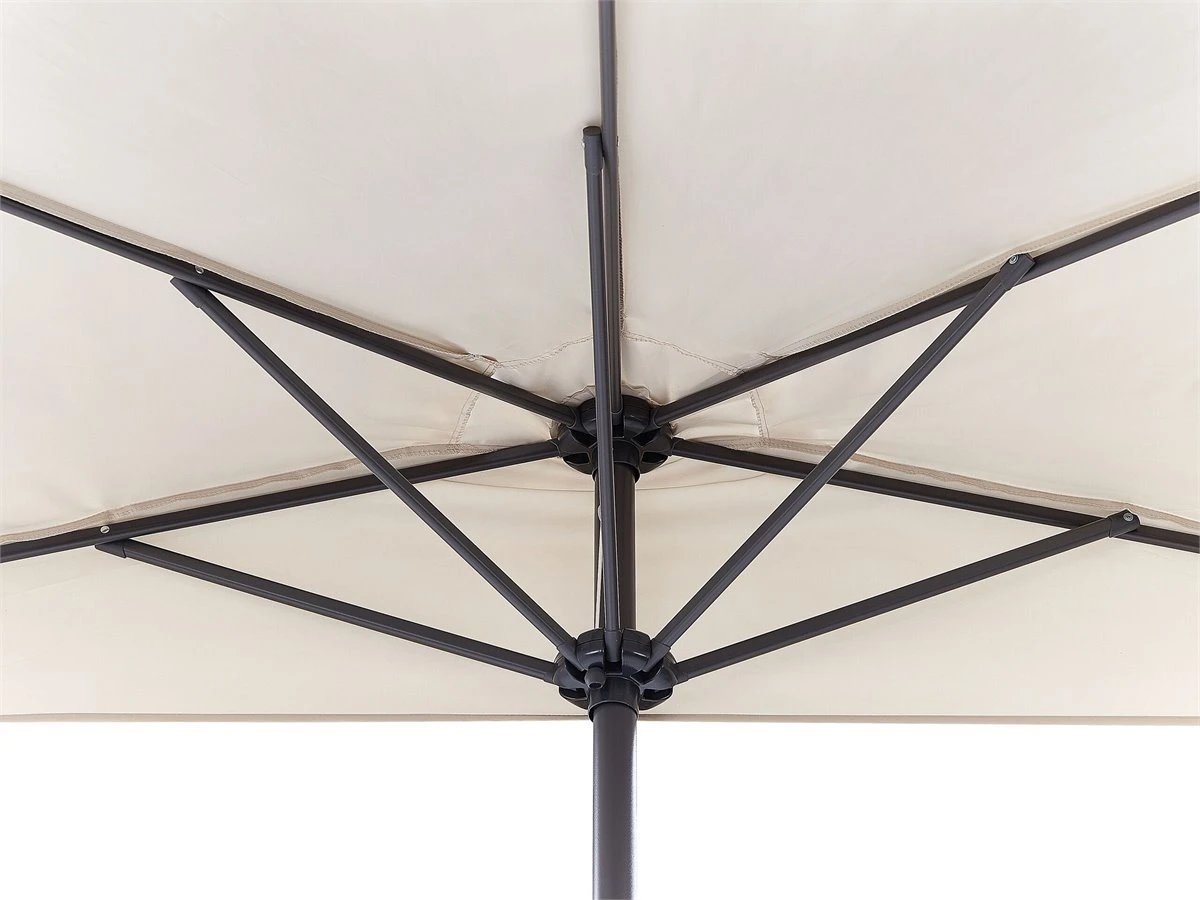 Sombrilla De Poliéster Beige/negro 270 Cm GALATI 7 Sombrilla De Poliéster Beige/negro 270 Cm GALATI - Imagen 5