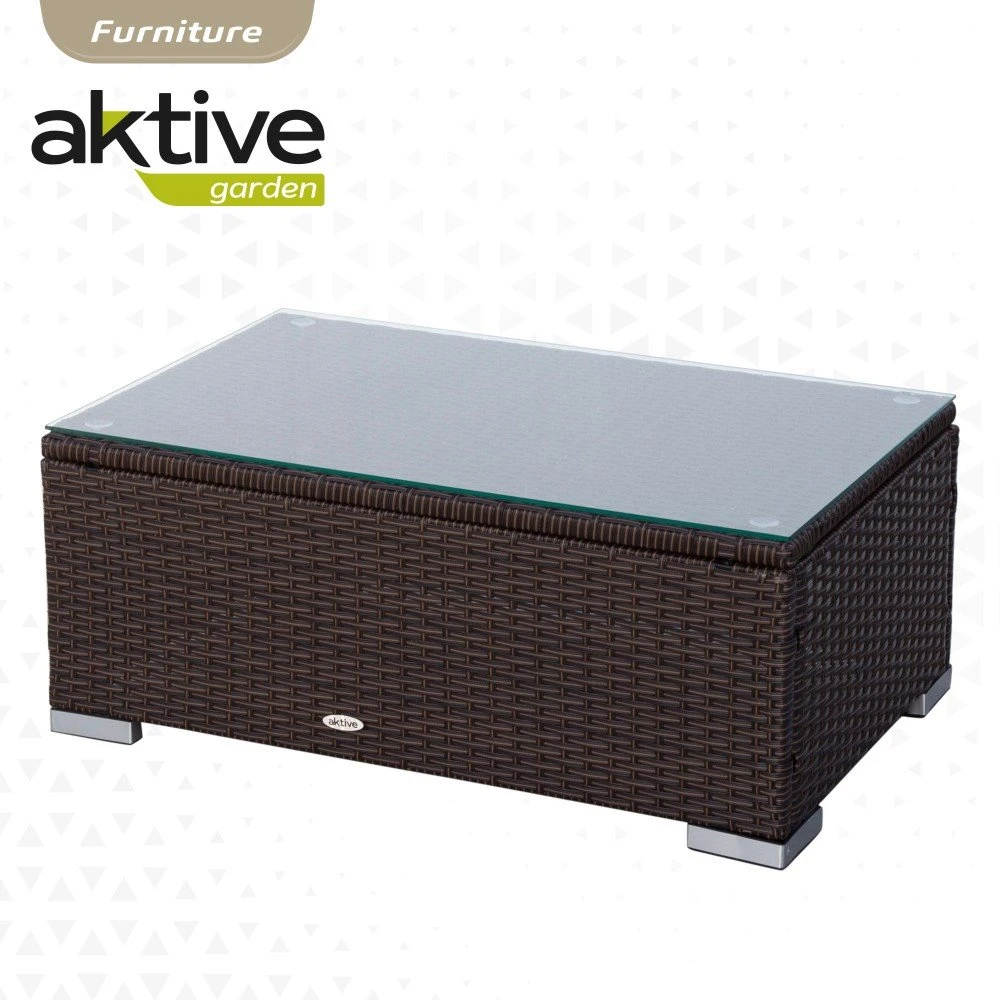 Conjunto Muebles Terraza Sillones, Sofá Y Mesita Ratán Aktive 7 Conjunto Muebles Terraza Sillones, Sofá Y Mesita Ratán Aktive - Imagen 5