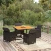 Juego Comedor Jardín 5 Pzas Con Cojines Ratán Sintético Negro VidaXL 1 Juego Comedor Jardín 5 Pzas Con Cojines Ratán Sintético Negro VidaXL -OUTSUNNY TIENDA e44fc3ba3aa82897f99028c69067a074c3f7e68b 0bdd837697d9403da71ea94e28afb140