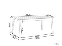 Mesa De Comedor De Madera De Acacia Clara 180 X 90 Cm FORNELLI 12 Mesa De Comedor De Madera De Acacia Clara 180 X 90 Cm FORNELLI -OUTSUNNY TIENDA e7390cbb38ef4b2871da4becb022739073d754e6 387950767df54157983c753ba9cdc205
