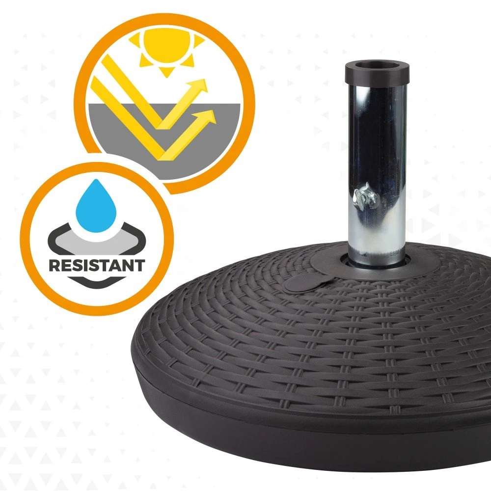 Base Para Sombrilla Circular Antracita 41-51 Mm Aktive 8 Base Para Sombrilla Circular Antracita 41-51 Mm Aktive - Imagen 6