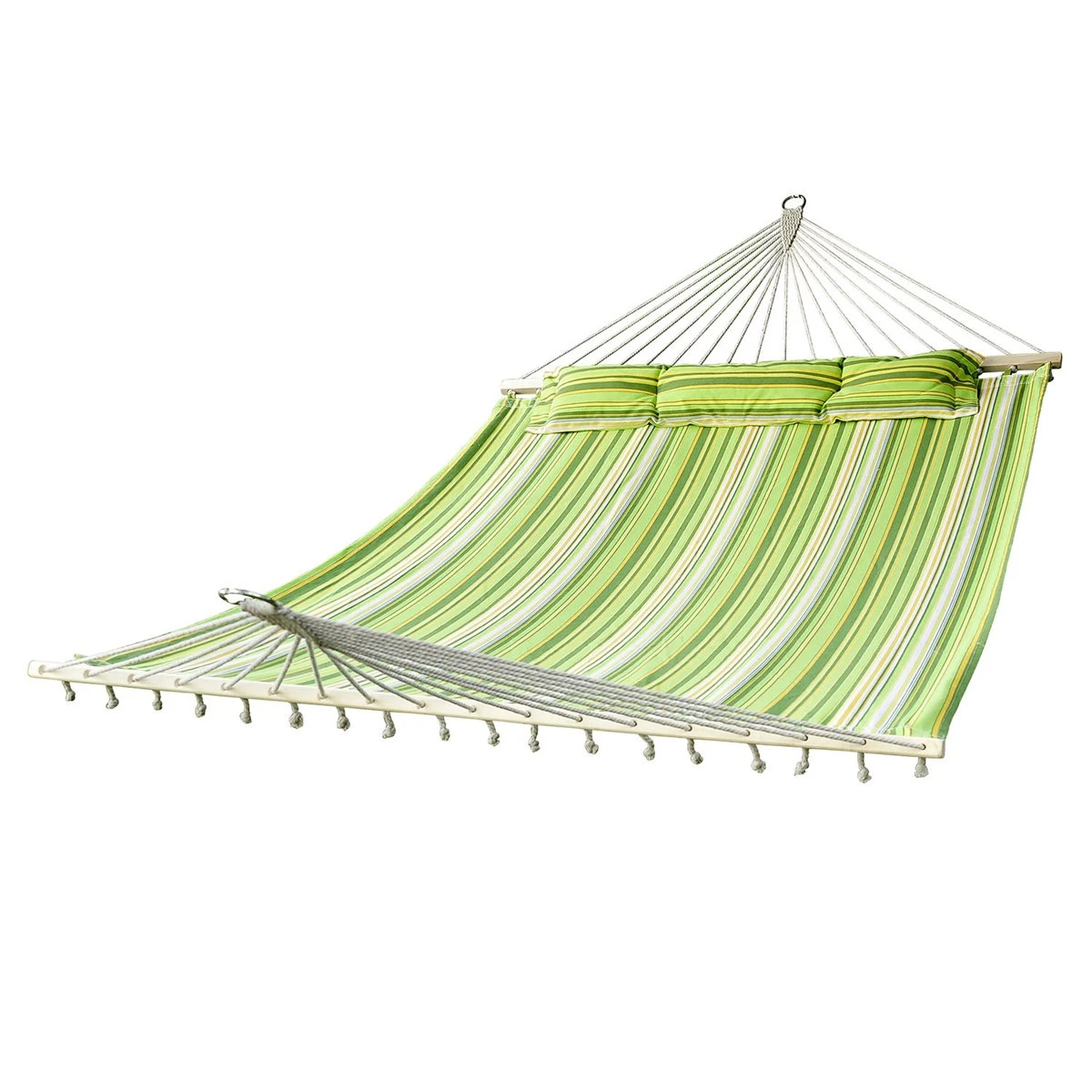 Outsunny Hamaca Colgante De Algodón Para Jardín Camping Playa Picnic Con Almohadilla 188x140cm Con Carga De 180 Kg 10 Outsunny Hamaca Colgante De Algodón Para Jardín Camping Playa Picnic Con Almohadilla 188x140cm Con Carga De 180 Kg - Imagen 8