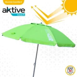 Sombrilla Playa Antiviento Ø200 Cm C/mástil Reclinable Y Protección UV50 Aktive 16 Sombrilla Playa Antiviento Ø200 Cm C/mástil Reclinable Y Protección UV50 Aktive -OUTSUNNY TIENDA f80669a1f1b3e2ee20ede4f0c4988c6dca00a0fb 2bd20b586d734d05870a165c2a7121b3