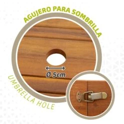 Mesa Jardín Extensible Rectangular Acacia 6 Comensales Aktive 12 Mesa Jardín Extensible Rectangular Acacia 6 Comensales Aktive -OUTSUNNY TIENDA f8ab76c9d1ef4fc1aad2b1b8569e18537b619c59 874fb3c09ab74ddaa1e9a377f60f3d09