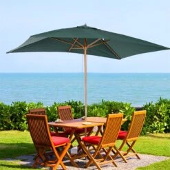 Outsunny Sombrilla Parasol 3x2m Y Altura 2,5m Jardín Terraza Poliéster 180 G/m² Y Madera Verde Oscuro 5 Outsunny Sombrilla Parasol 3x2m Y Altura 2,5m Jardín Terraza Poliéster 180 G/m² Y Madera Verde Oscuro -OUTSUNNY TIENDA fc5124abc6066b2f41777faa7a06253fb3489285 d56604c4cebf4a448155bf465ea3ffa4