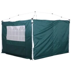 Outsunny 2 Paredes Parte Laterales Para Carpa 3x3m Lado Parasol De Gazebo Tela Oxford Con Ventana Medidas 300x200cm Verde Oscuro -OUTSUNNY TIENDA fc66add203a8331ec8b1d90033d127140c5b561a 6d054d9e708348cabf5a29d6f3461354
