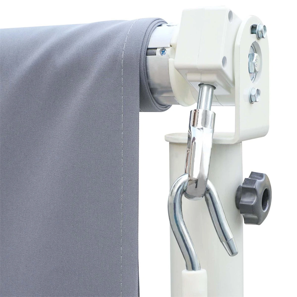 Outsunny Toldo De Pie Independiente 300x295x260 Cm Con Manivela Doble Cara Ángulo Ajustable Portátil Protección Solar Para Jardín Terraza Patio Gris 8 Outsunny Toldo De Pie Independiente 300x295x260 Cm Con Manivela Doble Cara Ángulo Ajustable Portátil Protección Solar Para Jardín Terraza Patio Gris - Imagen 6