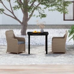 Juego De Comedor De Jardín De 3 Piezas Con Cojines Marrón VidaXL 10 Juego De Comedor De Jardín De 3 Piezas Con Cojines Marrón VidaXL -OUTSUNNY TIENDA fe5be746265452181b187354200988527d3219ec bfd9fd96c71546dc8cabd63db7952bfe